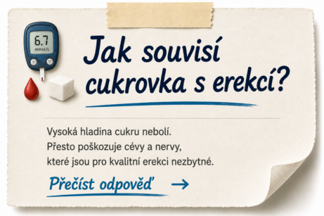 Jak souvisí cukrovka s&nbsp;erekcí? Odpověď v&nbsp;seriálu Mužská vitalita
