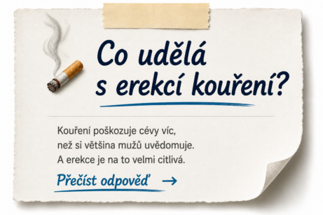 Co udělá s&nbsp;erekcí kouření? Odpověď v&nbsp;seriálu Mužská vitalita